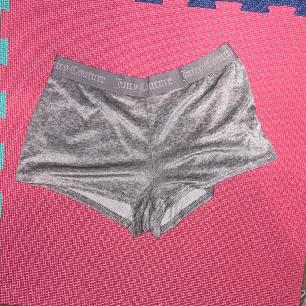 Juicy Couture Heather Gray Athletic Shorts